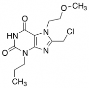 8-(Chloromethyl)-7-(2-methoxyethyl)-3-propyl-2,3,6,7-tetrahydro-1H-purine-2,6-dione