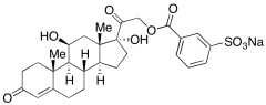 Cortisol 21-m-Sulfobenzoate Sodium Salt