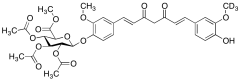 Curcumin &beta;-D-Glucuronide Triacetate Methyl Ester-d3