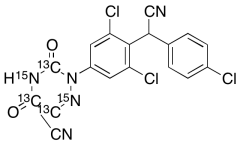 6-Cyano Diclazuril-13C3,15N2
