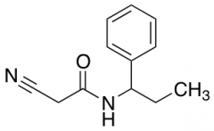 2-Cyano-N-(1-phenylpropyl)acetamide