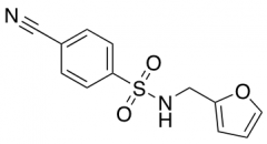 4-Cyano-N-(furan-2-ylmethyl)benzene-1-sulfonamide