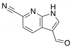 6-Cyano-7-azaindole-3-carbaldehyde
