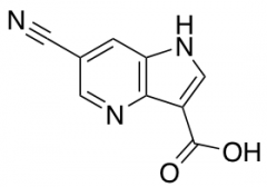 6-Cyano-4-azaindole-3-carboxylic Acid