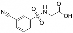 2-(3-Cyanobenzenesulfonamido)acetic Acid
