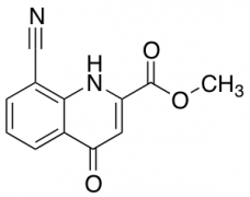 8-Cyano-4-oxo-1,4-dihydro-quinoline-2-carboxylic Acid Methyl Ester
