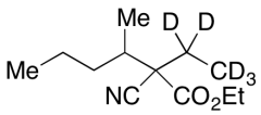 2-Cyano-2-ethyl-3-methylhexanoic Acid Ethyl Ester