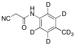 2-Cyano-N-(4-methylphenyl)acetamide-d7