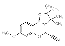 (2-Cyanomethoxy)-4-methoxyphenylboronic acid, pinacol ester