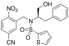 (R)-N-[(5-Cyano-2-nitrophenyl)methyl]-N-[1-(hydroxymethyl)-2-phenylethyl]thiophene-2-sulfo