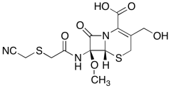 (6R-cis)-7-[[[(Cyanomethyl)thio]acetyl]amino]-3-(hydroxymethyl)-7-methoxy-8-oxo-5-thia-1-a
