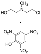 N-(2-Chloroethyl)-N-(2-hydroxyethyl) Methylamine Picrate