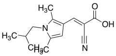 2-Cyano-3-[2,5-dimethyl-1-(2-methylpropyl)-1H-pyrrol-3-yl]prop-2-enoic acid