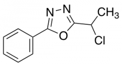 2-(1-chloroethyl)-5-phenyl-1,3,4-oxadiazole