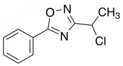 3-(1-chloroethyl)-5-phenyl-1,2,4-oxadiazole