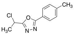 2-(1-chloroethyl)-5-(4-methylphenyl)-1,3,4-oxadiazole