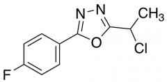 2-(1-Chloroethyl)-5-(4-fluorophenyl)-1,3,4-oxadiazole