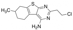 5-(2-Chloroethyl)-11-methyl-8-thia-4,6-diazatricyclo[7.4.0.0,2,7]trideca-1(9),2,4,6-tetrae