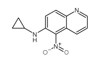 6-(Cyclopropylamino)-5-nitroquinoline