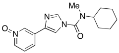 N-Cyclohexyl-N-methyl-4-(1-oxido-3-pyridinyl)-1H-imidazole-1-carboxamide