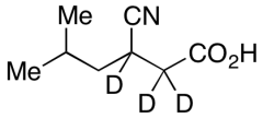 3-Cyano-5-methylhexanoic-d3 Acid