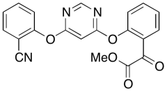 2-(2-((6-(2-Cyanophenoxy)pyrimidin-4-yl)oxy)phenyl)-2-oxoacetic Acid Methyl Ester