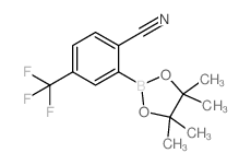 2-Cyano-5-(trifluoromethyl)phenylboronic acid, pinacol ester