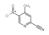 2-Cyano-4-methyl-5-nitropyridine