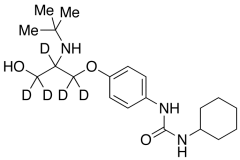 N-Cyclohexyl-N&rsquo;-[2-(tert-butyl)amino-3-hydroxypropoxy]phenylurea-d5