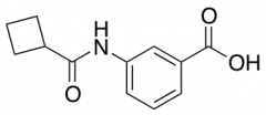 3-[(Cyclobutylcarbonyl)amino]benzoic Acid