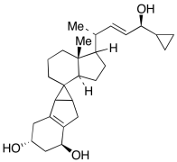 (3R,3a'R,5S,7a'R)-1'-((2R,5S,E)-5-Cyclopropyl-5-hydroxypent-3-en-2-yl)-7a'-methyl-1',2,2',