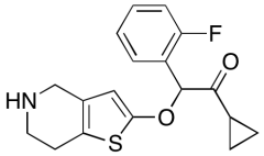1-Cyclopropyl-2-(2-fluorophenyl)-2-((4,5,6,7-tetrahydrothieno[3,2-c]pyridin-2-yl)oxy)ethan