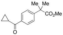 4-(Cyclopropylcarbonyl)-&alpha;,&alpha;-dimethylbenzeneacetic Acid Methyl Ester