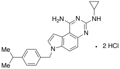 N3-Cyclopropyl-7-[[4-(1-methylethyl)phenyl]methyl]-7H-pyrrolo[3,2-f]quinazoline-1,3-diamin