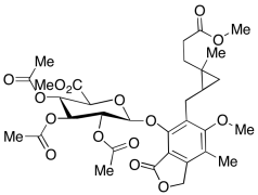 4-Cyclopropylmethyl-O-(3,4,5-triacetoxy-6-(methoxycarbonyl))glucuronide Mycophenolic Acid
