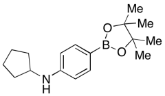 N-Cyclopentyl-4-(4,4,5,5-tetramethyl-1,3,2-dioxaborolan-2-yl)benzenamine