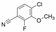 4-Chloro-2-fluoro-3-methoxybenzonitrile
