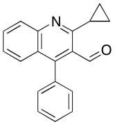 2-Cyclopropyl-4-phenylquinoline-3-carbaldehyde