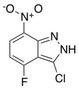 3-Chloro-4-fluoro-7-nitro (1H)Indazole