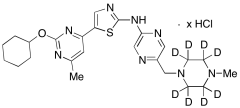 5-(2-(Cyclohexyloxy)-6-methylpyrimidin-4-yl)-N-(5-((4-methylpiperazin-1-yl)methyl)pyrazin-