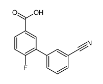 3-(3-Cyanophenyl)-4-fluorobenzoic acid