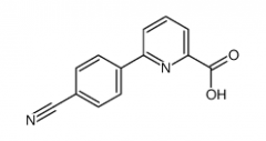 6-(4-Cyanophenyl)picolinic acid
