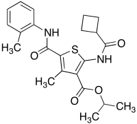 2-​[(Cyclobutylcarbonyl​)​amino]​-​4-​methyl-​5-​[[(2-​methylphenyl)​am