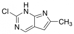 2-Chloro-6-methyl-7H-pyrrolo[2,3-d]pyrimidine