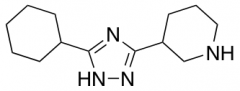 3-(5-cyclohexyl-1H-1,2,4-triazol-3-yl)piperidine