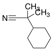 2-cyclohexyl-2-methylpropanenitrile
