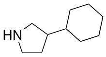 3-cyclohexylpyrrolidine