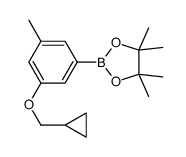 3-(Cyclopropylmethoxy)-5-methylphenylboronic acid, pinacol ester