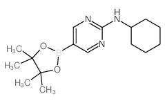 2-(Cyclohexylamino)pyrimidine-5-boronic acid, pinacol ester