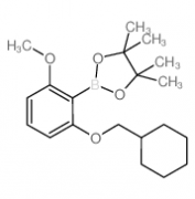 2-(2-Cyclohexylmethoxy-6-methoxyphenyl)-4,4,5,5-tetramethyl-[1,3,2]dioxaborolane